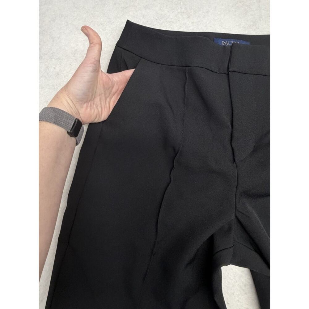 Rachel Zoe Womens Pants Black Size 8 Wide Leg High Rise Dress Pants - Picture 8 of 12